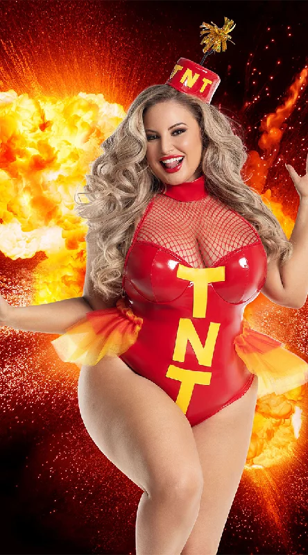 Plus Size Dynamite Babe Costume