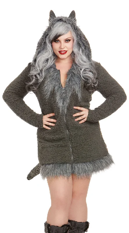 Plus Size Wild Wolf Costume