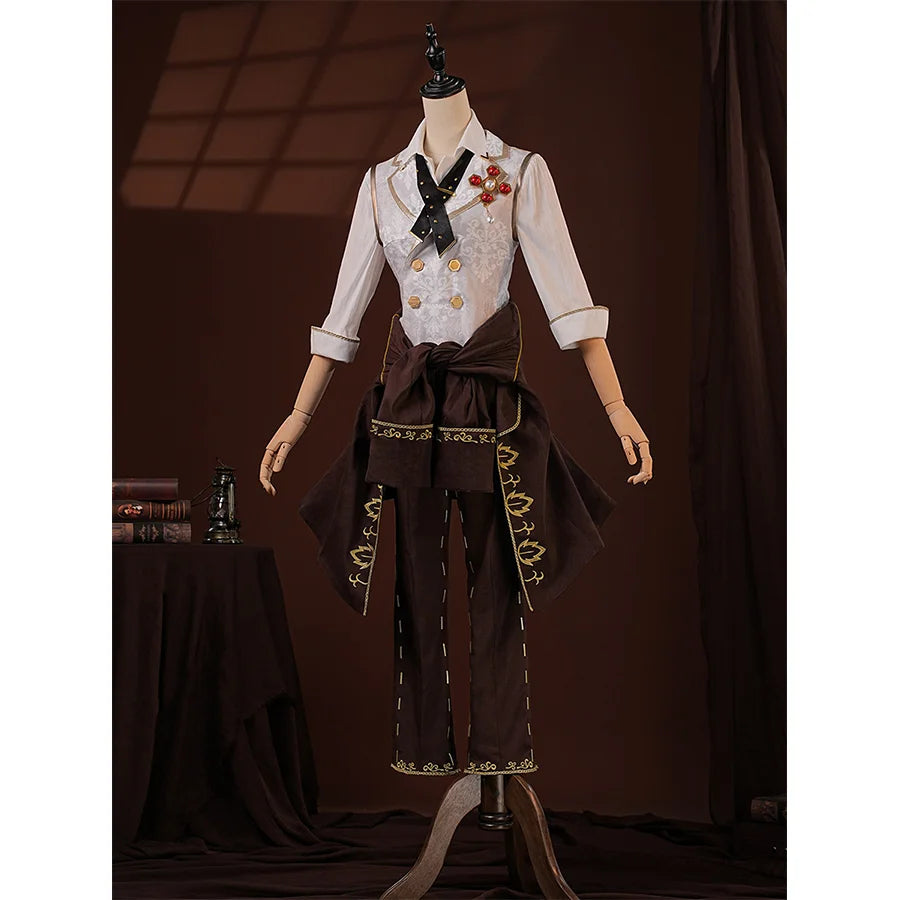 Pre- Sale Identity V Prisoner Luca Balsa Cosplay Costume C09086