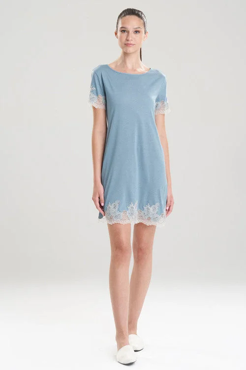 Luxe Shangri-La TENCEL™ Short Sleeve Sleepshirt