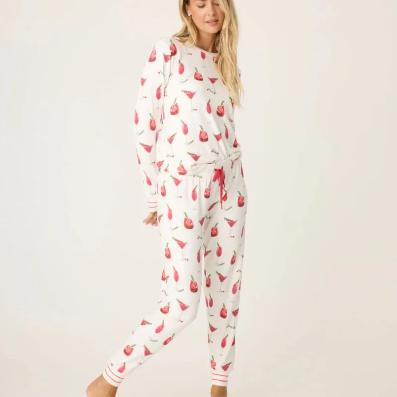 PJ Salvage Cranberry Cocktail PJ Set RPCCLS