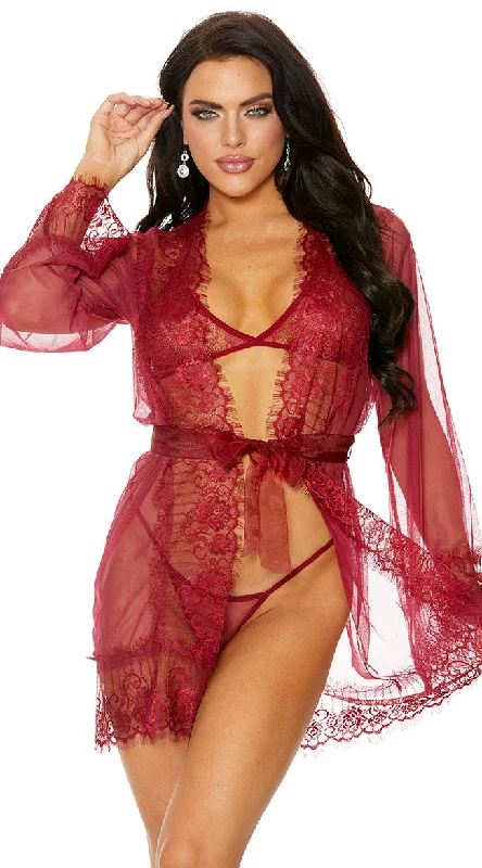 Plus Size Lost On Me Robe Set