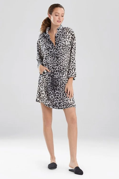 Cheetah Mandarin Sleepshirt