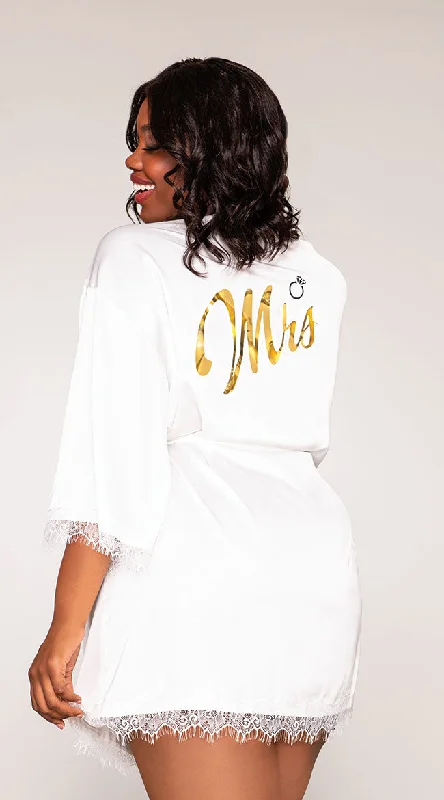 Plus Size Future Mrs. Bridal Robe