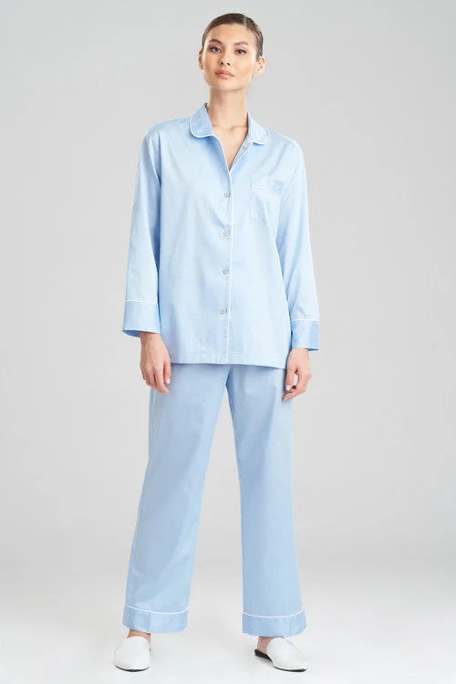 Cotton Sateen Notch PJ