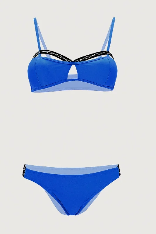 Blue Two Piece Bikini