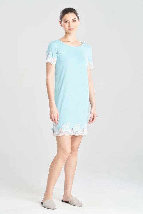 Luxe Shangri-La TENCEL™ Short Sleeve Sleepshirt