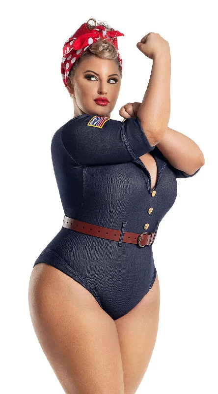 Plus Size Riveting Darling Costume