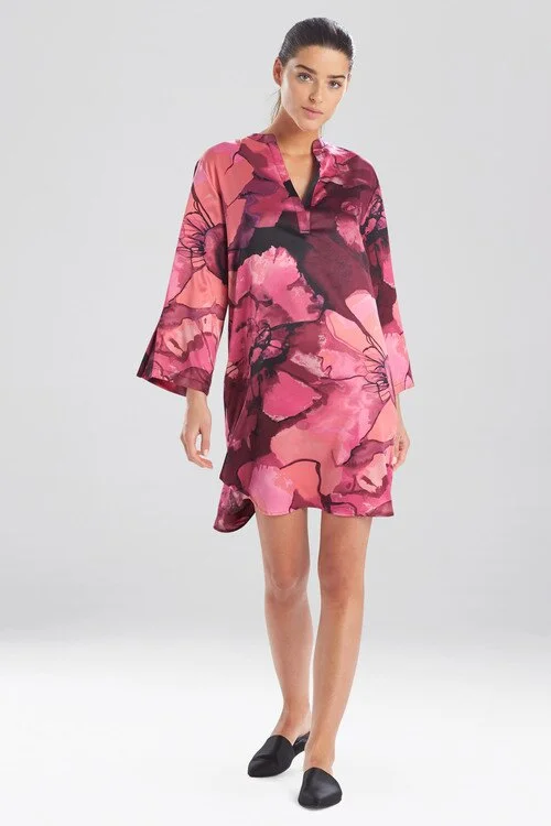 Canyon Lotus Satin Sleepshirt