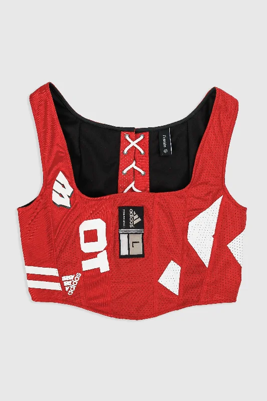 Rework Wisconsin Football Corset - M