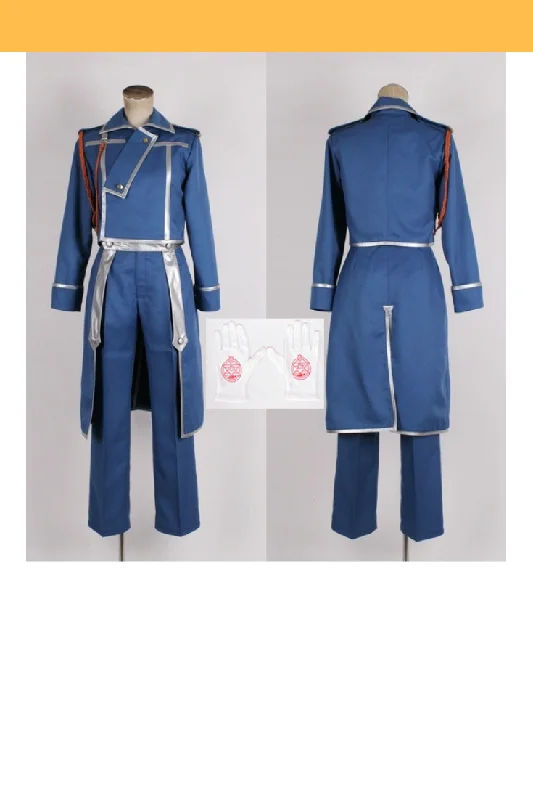 Fullmetal Alchemist Roy Mustang Uniform Cosplay Costume