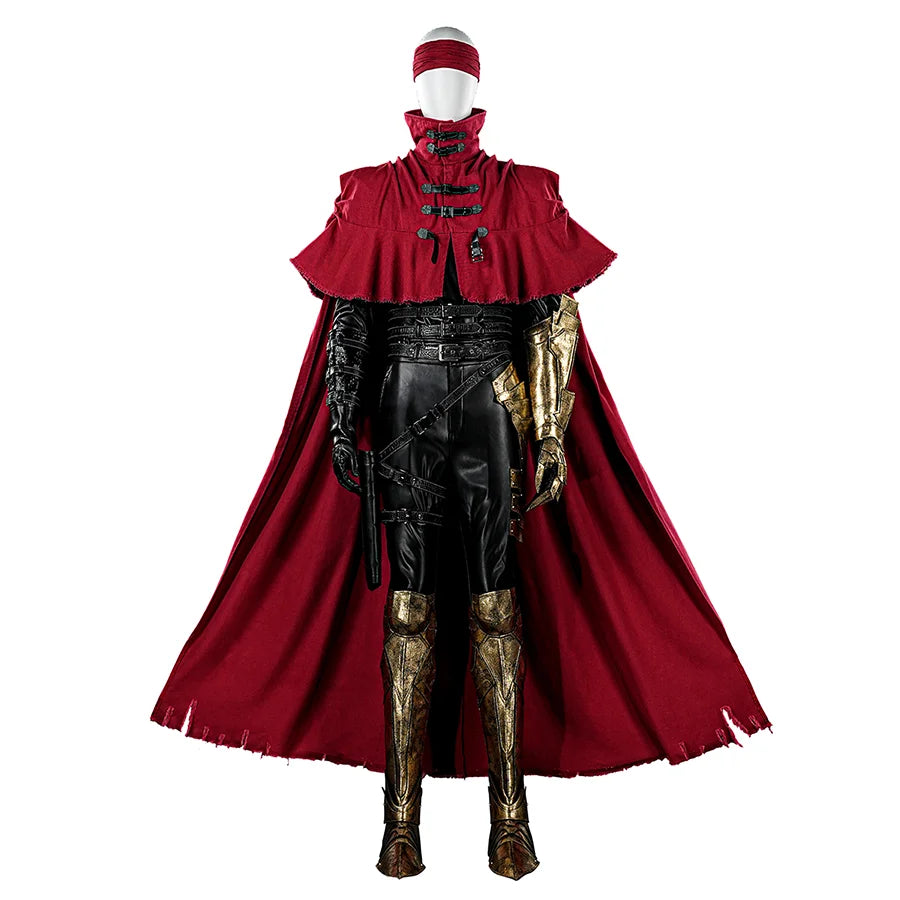 Final Fantasy VII Rebirth Vincent Valentine Cosplay Costume C09088