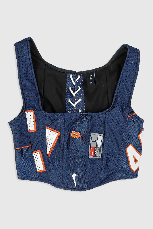 Rework Syracuse Football Corset - XS