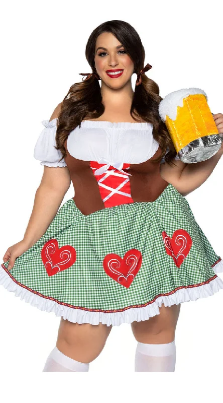 Plus Size Bavarian Babe Costume