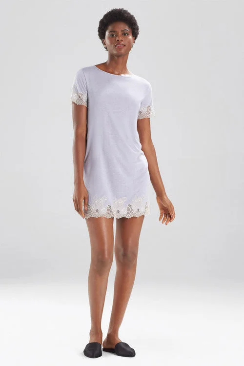 Luxe Shangri-La TENCEL™ Short Sleeve Sleepshirt