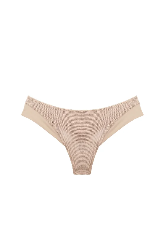 Soho Weekends Thong in Beige