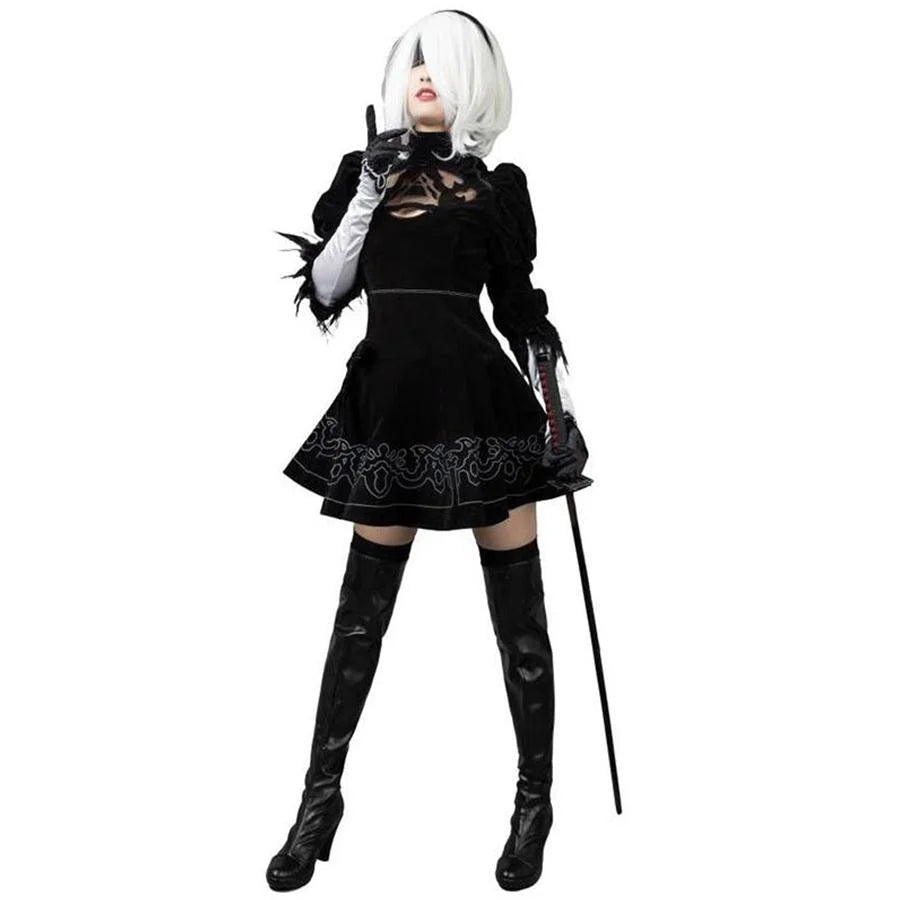 【CLEARANCE】NieR: Automata YoRHa 2B Cosplay Costume mp003590