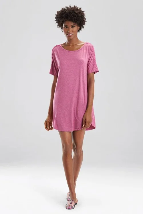 Feathers Essentials Sleepshirt With Lace