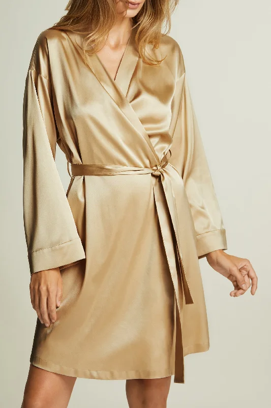 Plein Soleil Robe in Gold