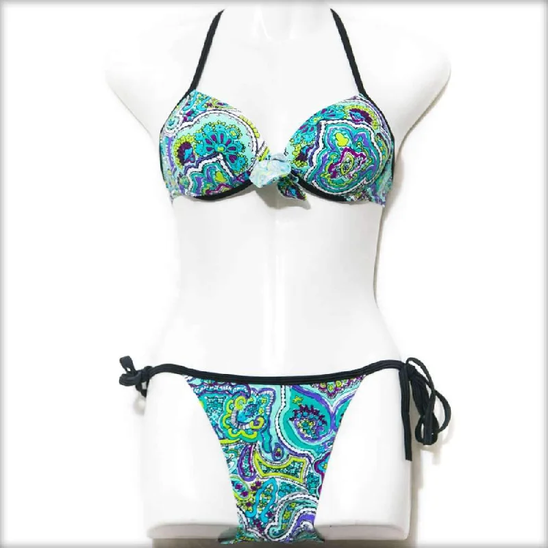 Sea Green Fusion Bikini Set