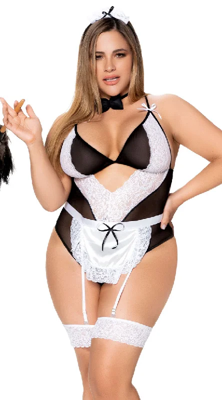 Plus Size Domesticated Diva Lingerie Costume