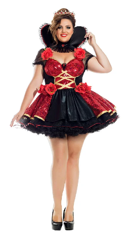 Plus Size Heartthrob Queen Costume