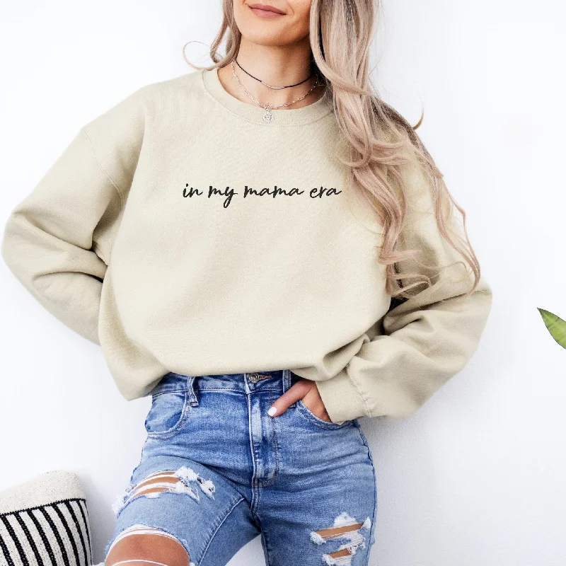 In my mama era Embroidered | Premium Adult Sweatshirt