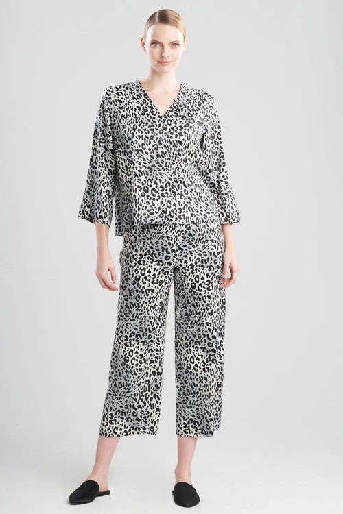 Misty Leopard V-Neck PJ