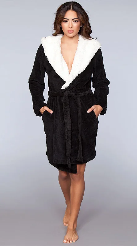 Janet Two-Tone Fleece Robe