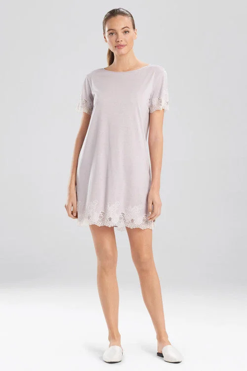 Luxe Shangri-La TENCEL™ Short Sleeve Sleepshirt