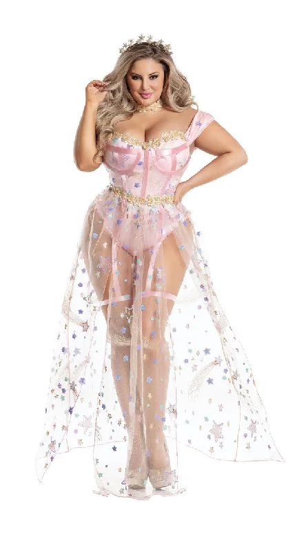 Plus Size Cosmos Goddess Costume