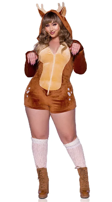 Plus Size Casual Fawn Costume