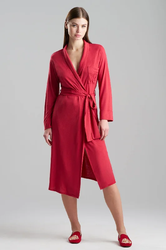 Shangri-La Embroidered TENCEL™ Robe