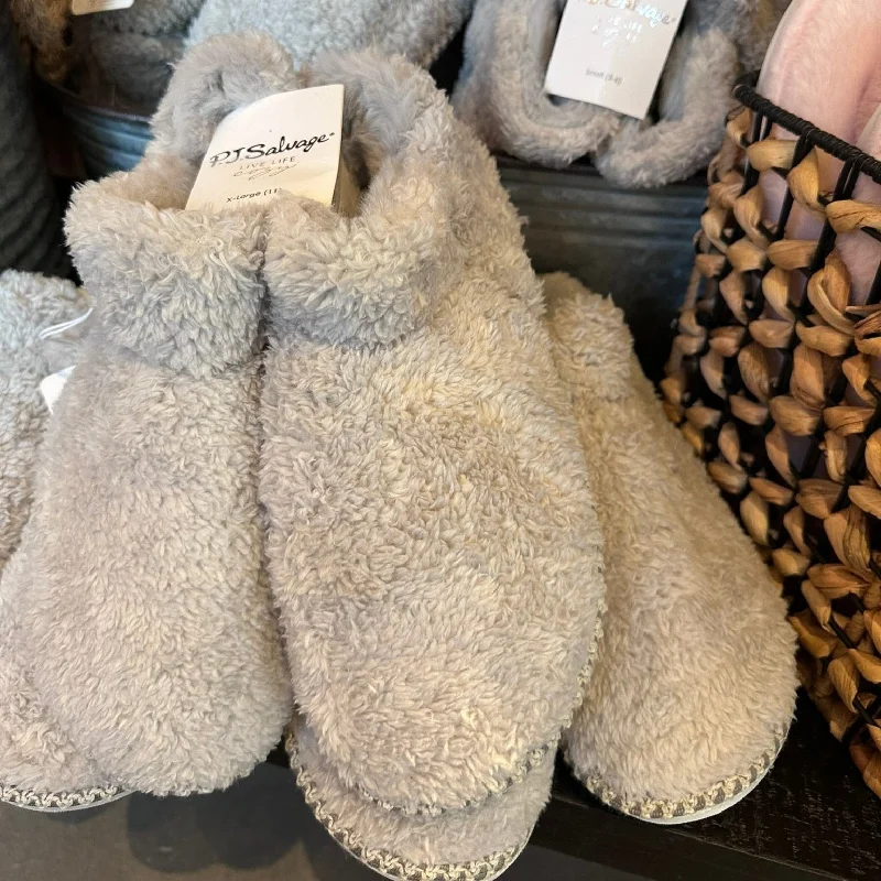 PJ Salvage Teddy Bear Booties RQTBBO