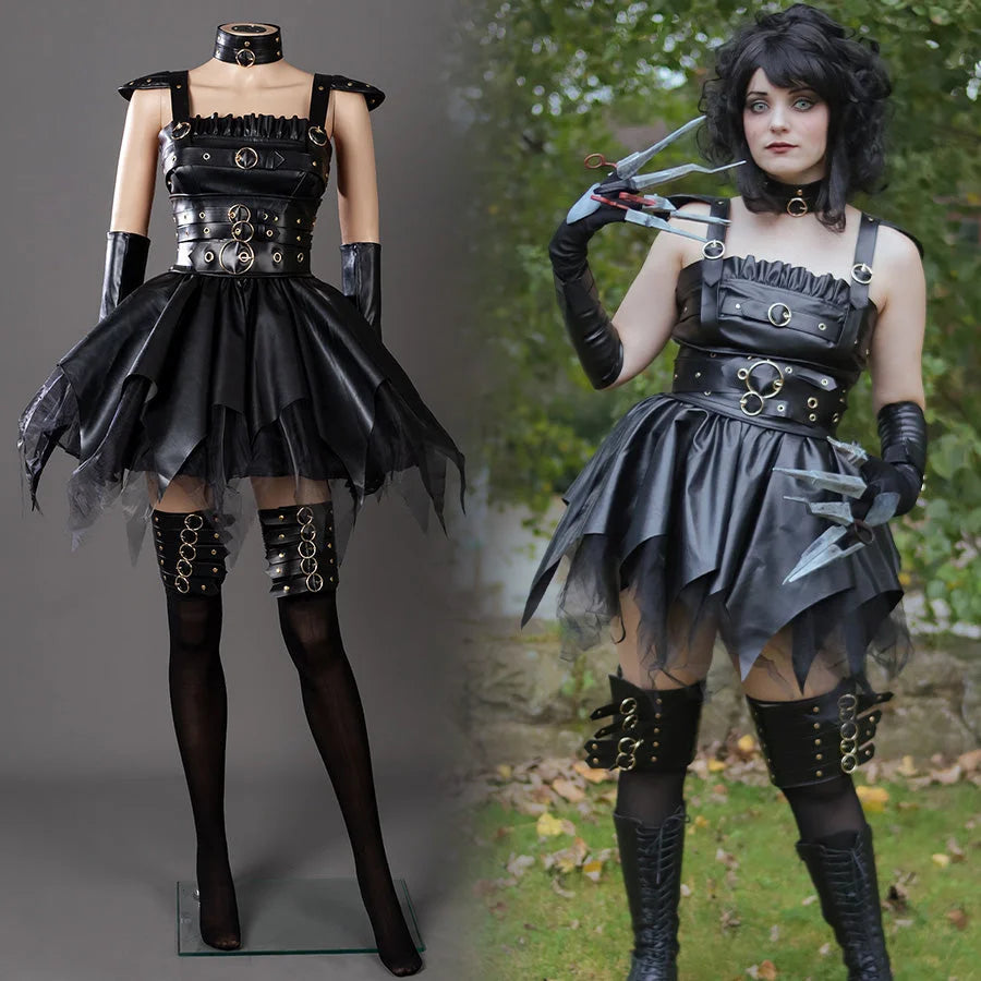 HORROR BISHOUJO Edward Scissorhands Cosplay Costume FY0059