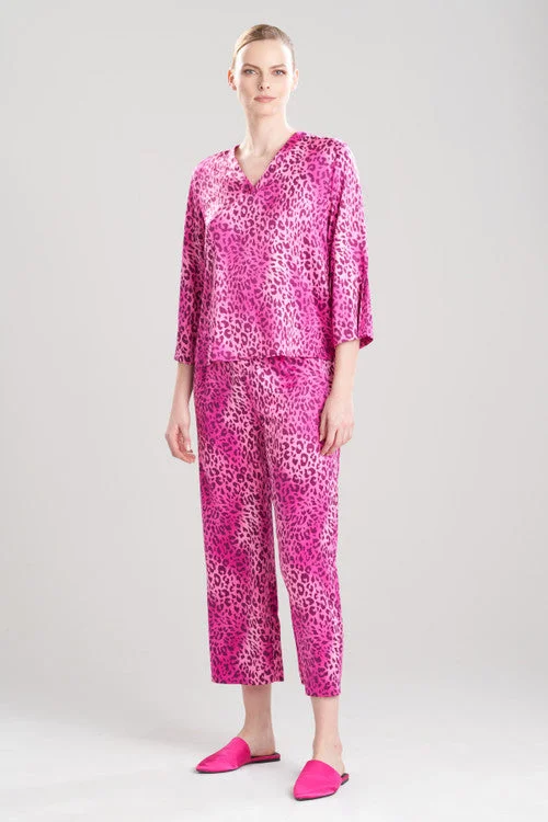 Misty Leopard V-Neck PJ