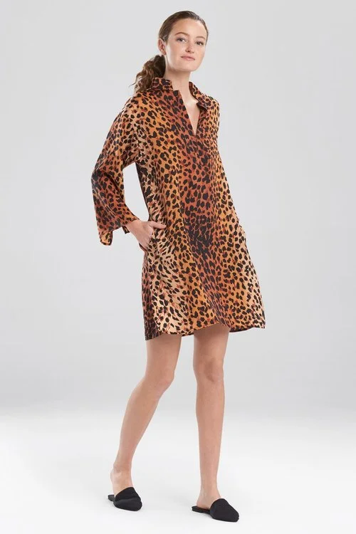 Cheetah Mandarin Sleepshirt