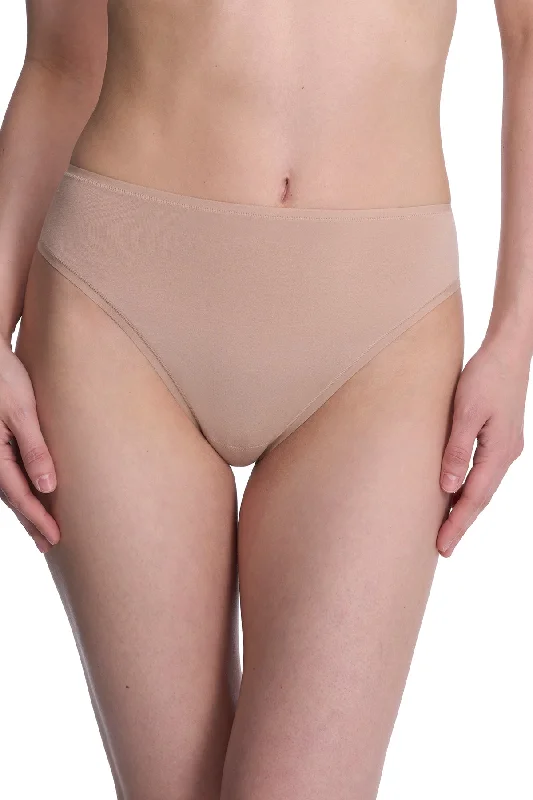 Bliss Bare Cotton High Cut Brief