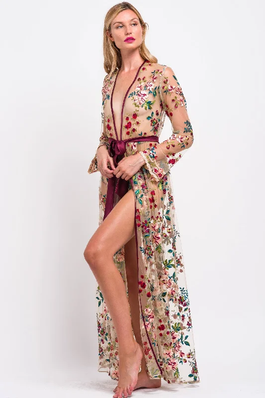 Camellia robe