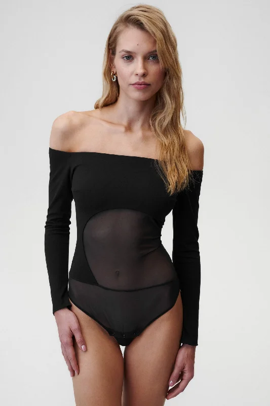 Bombshell Bodysuit Black