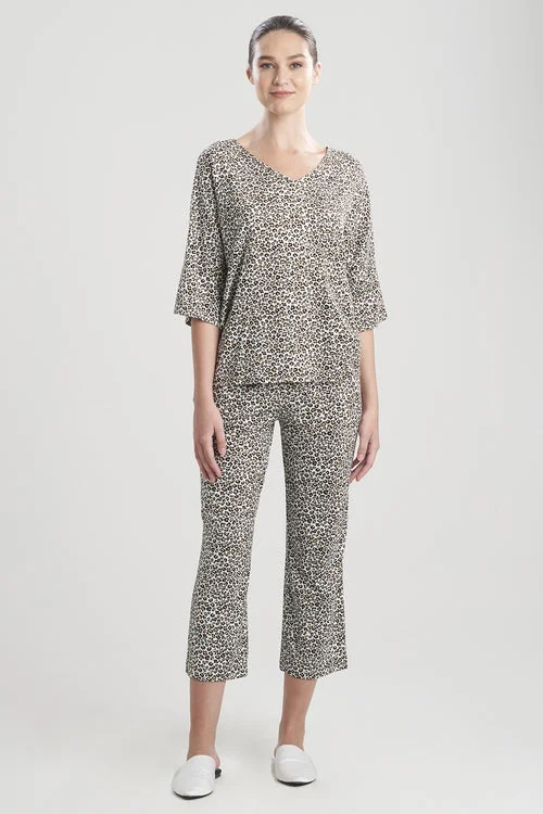 Leo-Printed Cotton Jersey PJ