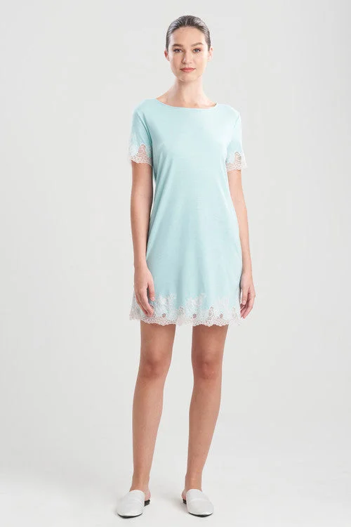 Luxe Shangri-La TENCEL™ Short Sleeve Sleepshirt