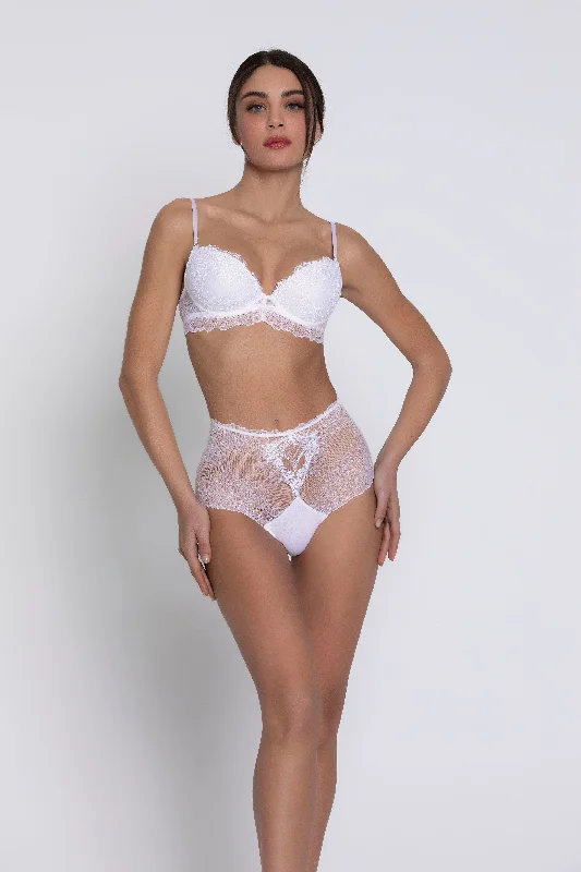 Sublime en Dentelle White Shorty