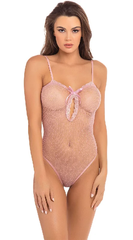 Undone Dotted Mesh Teddy