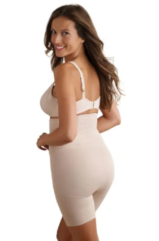 Hi Waist Thigh Slimmer (Nude)