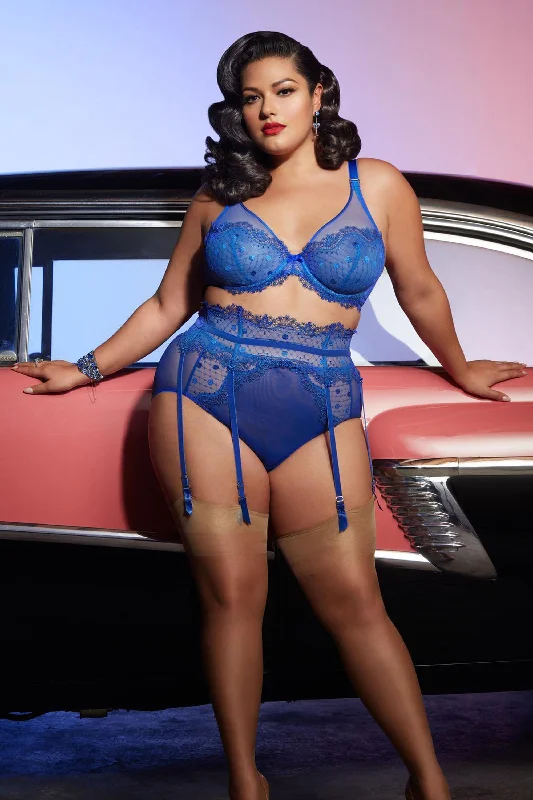 Vedette Capri Blue Underwire Curve Bra