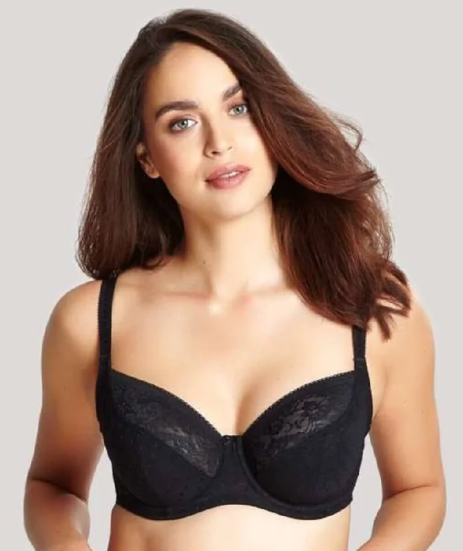 Panache Olivia Balconnet Underwired Bra - Black