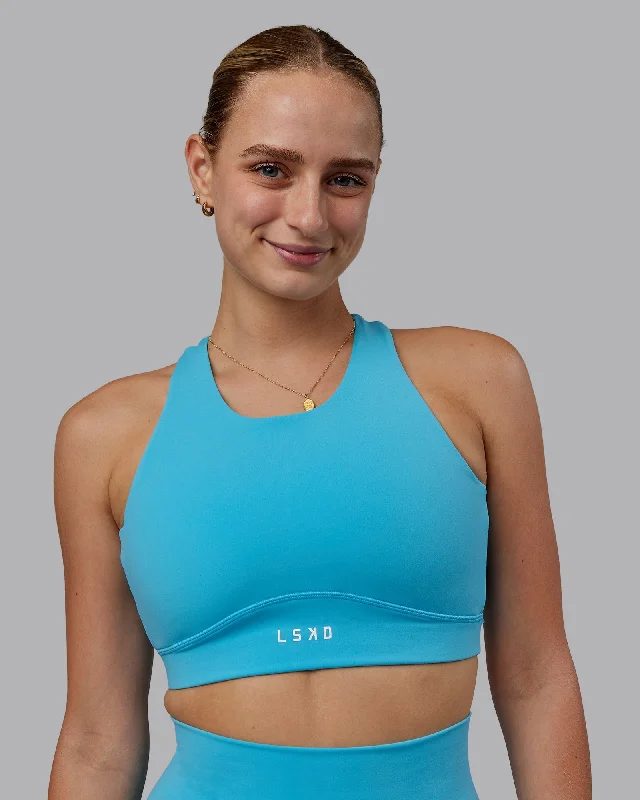 Fusion Sports Bra - Pacific Blue