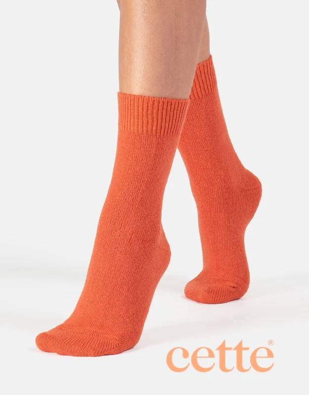 Cette Cosy Cashmere & Merino Blend Sock 281-12 Lava Lamp