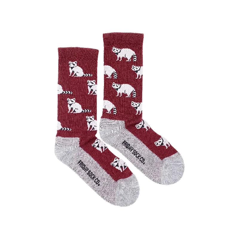 Raccoon Merino Wool Socks